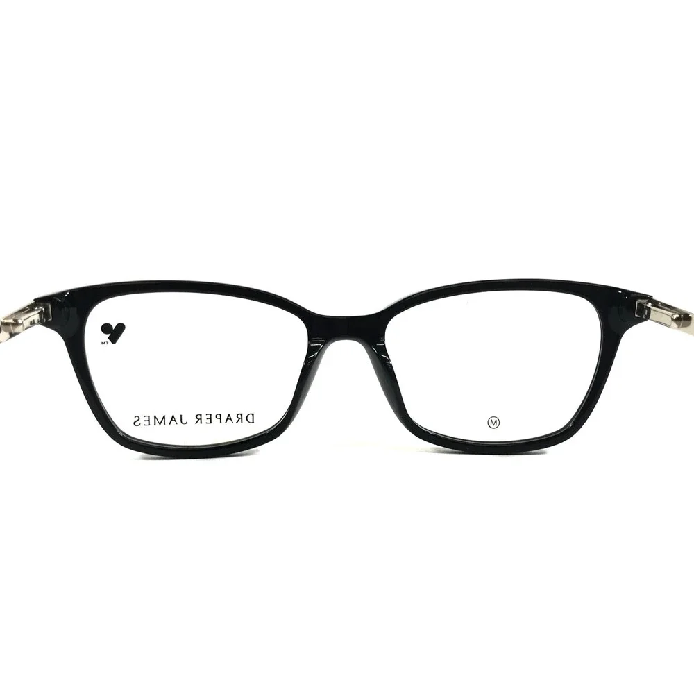 Draper James Eyeglasses Frames DJ5058 001 BLACK Cat Eye Full Rim 53-17-140